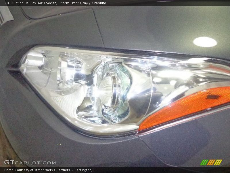 Storm Front Gray / Graphite 2012 Infiniti M 37x AWD Sedan