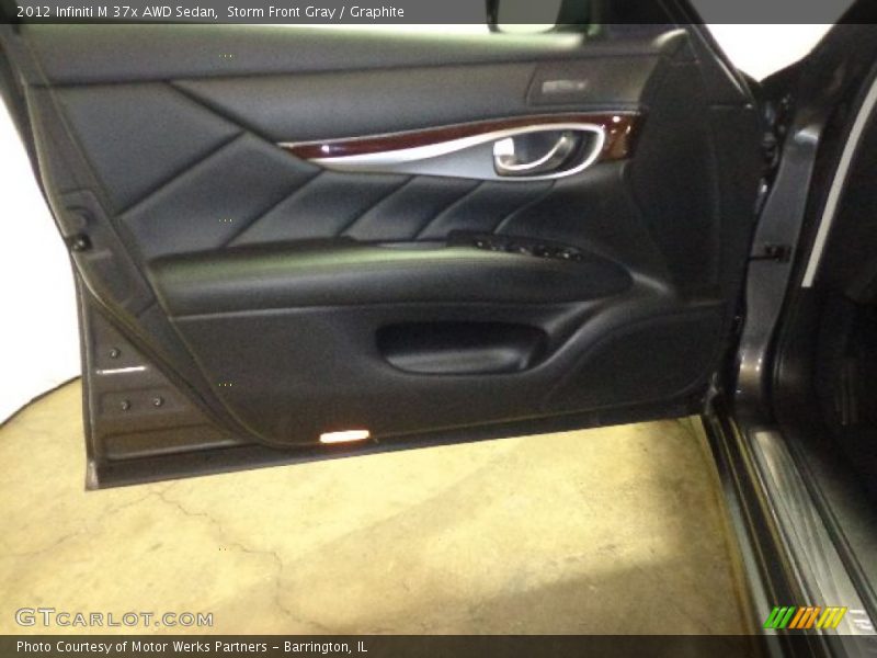 Storm Front Gray / Graphite 2012 Infiniti M 37x AWD Sedan
