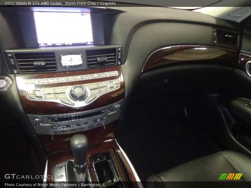 Storm Front Gray / Graphite 2012 Infiniti M 37x AWD Sedan
