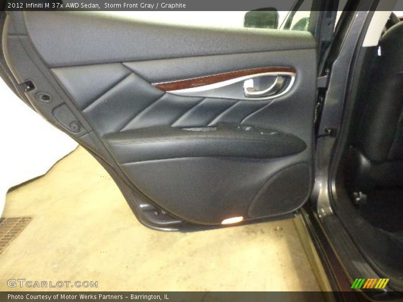 Storm Front Gray / Graphite 2012 Infiniti M 37x AWD Sedan