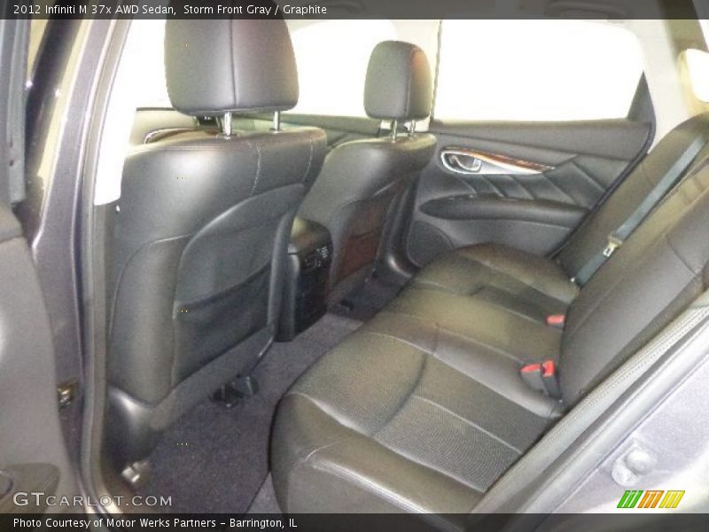 Storm Front Gray / Graphite 2012 Infiniti M 37x AWD Sedan