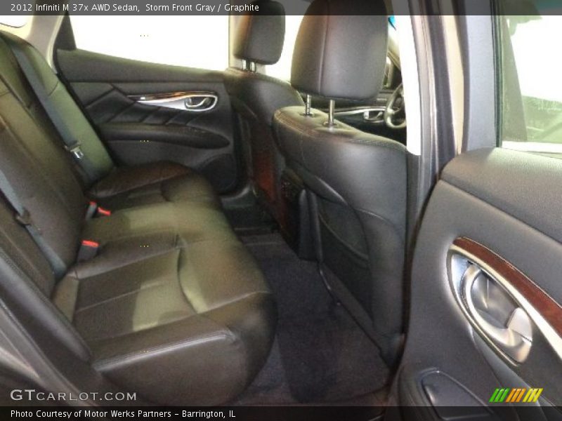 Storm Front Gray / Graphite 2012 Infiniti M 37x AWD Sedan