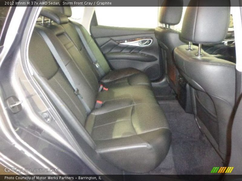 Storm Front Gray / Graphite 2012 Infiniti M 37x AWD Sedan