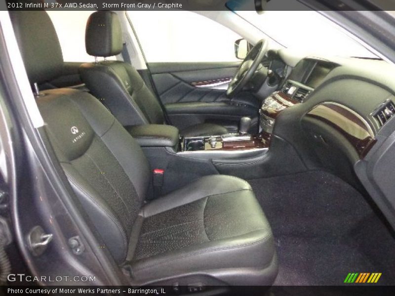 Storm Front Gray / Graphite 2012 Infiniti M 37x AWD Sedan