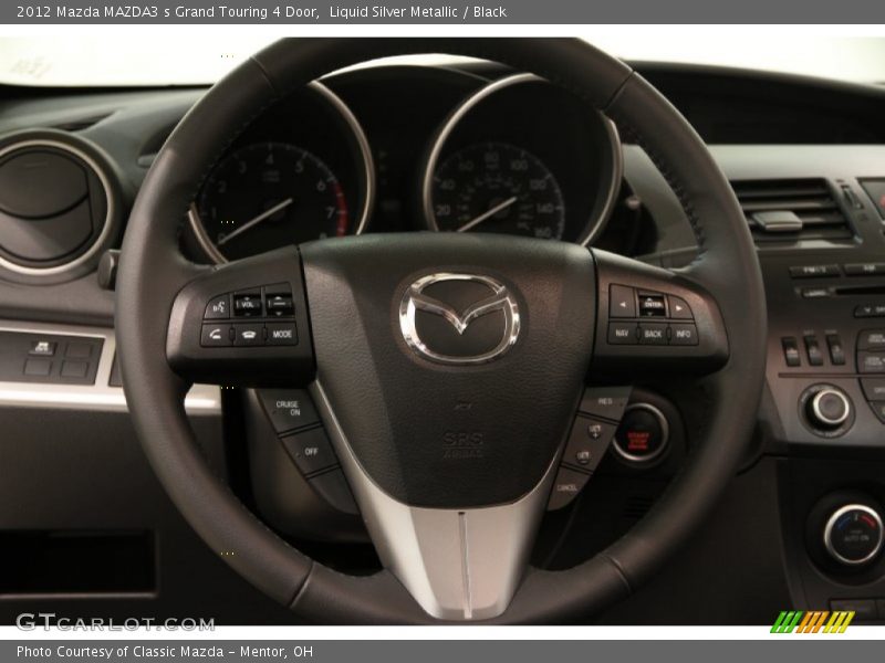  2012 MAZDA3 s Grand Touring 4 Door Steering Wheel