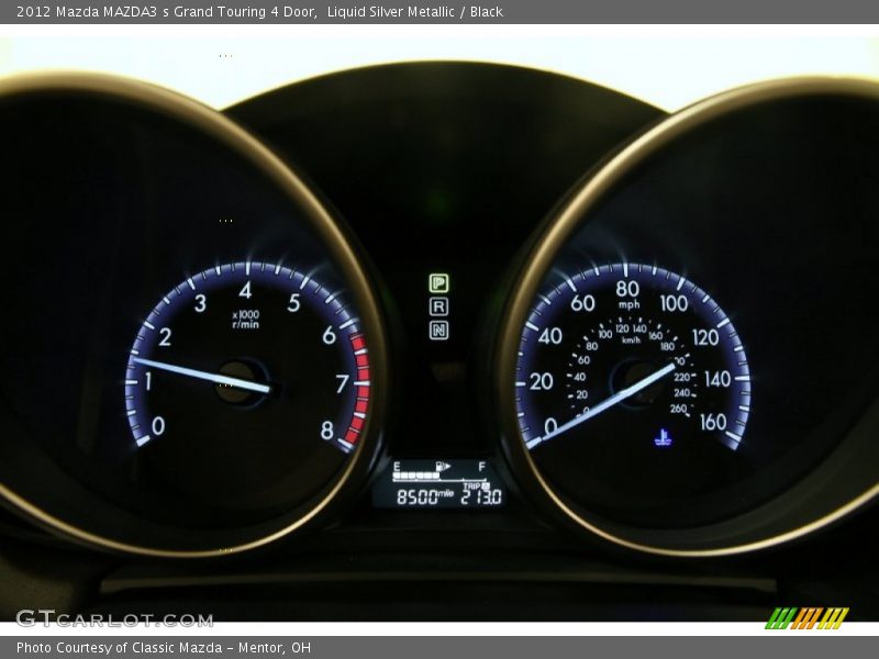  2012 MAZDA3 s Grand Touring 4 Door s Grand Touring 4 Door Gauges