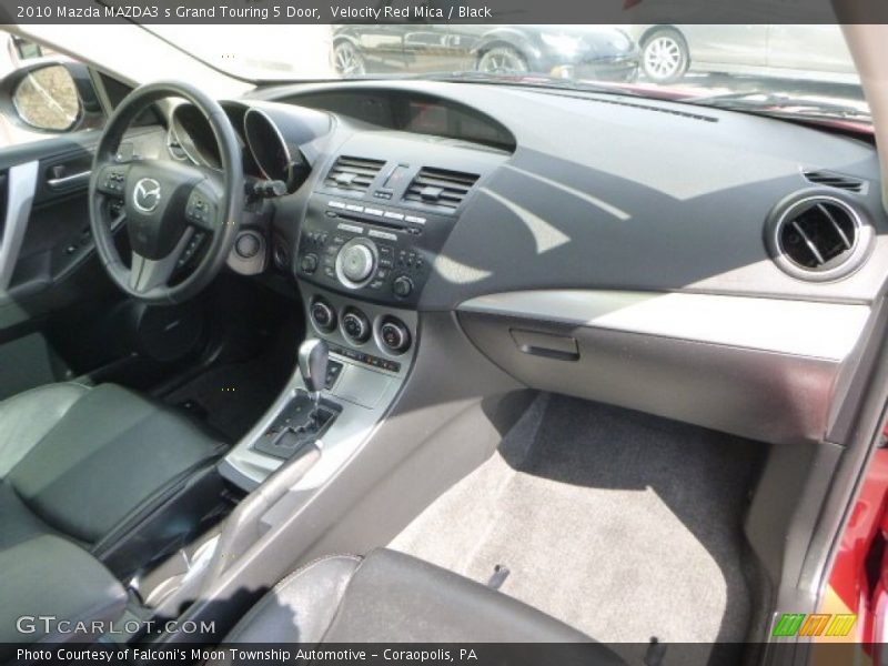 Velocity Red Mica / Black 2010 Mazda MAZDA3 s Grand Touring 5 Door