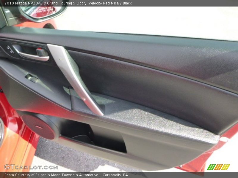 Velocity Red Mica / Black 2010 Mazda MAZDA3 s Grand Touring 5 Door