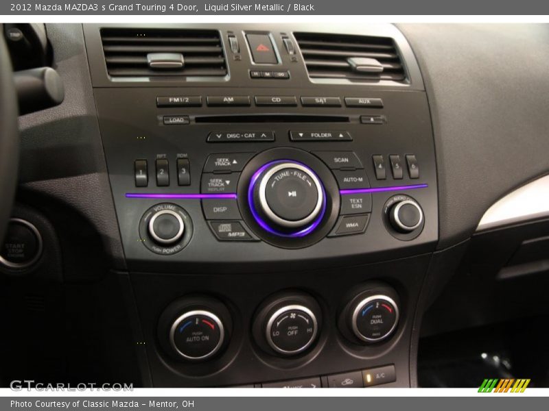 Controls of 2012 MAZDA3 s Grand Touring 4 Door