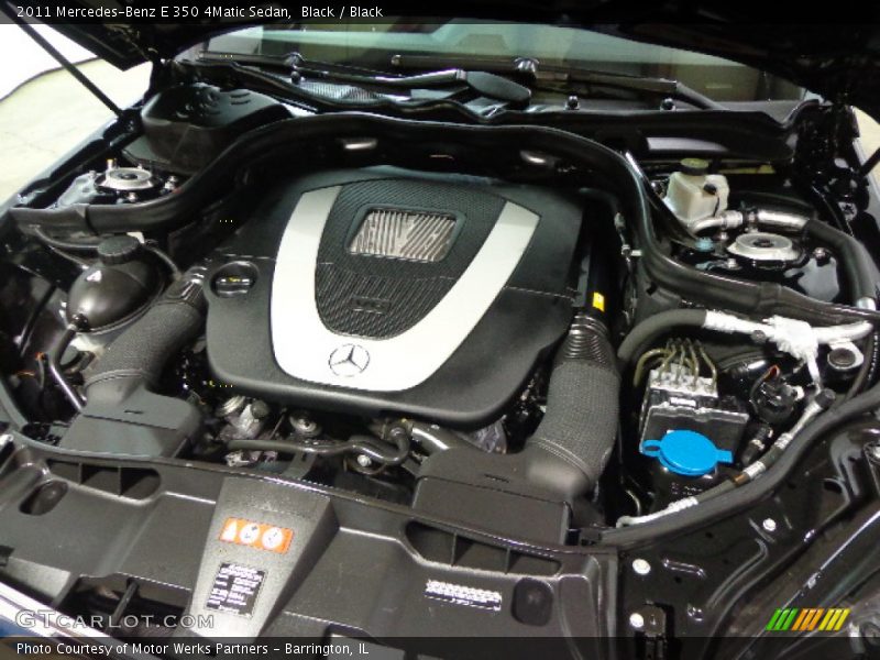 Black / Black 2011 Mercedes-Benz E 350 4Matic Sedan