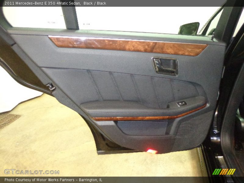 Black / Black 2011 Mercedes-Benz E 350 4Matic Sedan
