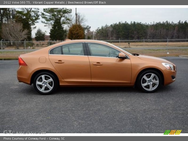  2012 S60 T5 Vibrant Copper Metallic