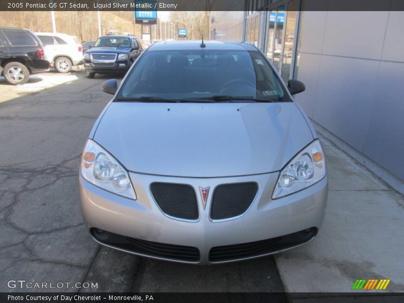 Liquid Silver Metallic / Ebony 2005 Pontiac G6 GT Sedan