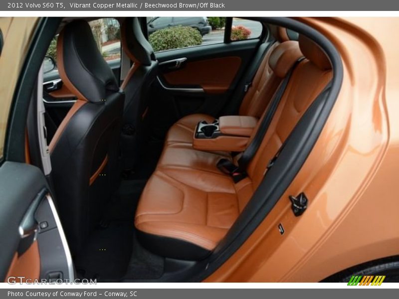 Rear Seat of 2012 S60 T5