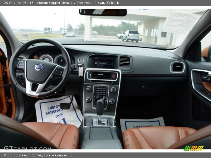Dashboard of 2012 S60 T5