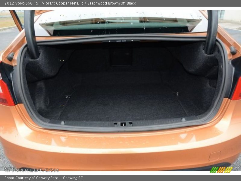  2012 S60 T5 Trunk