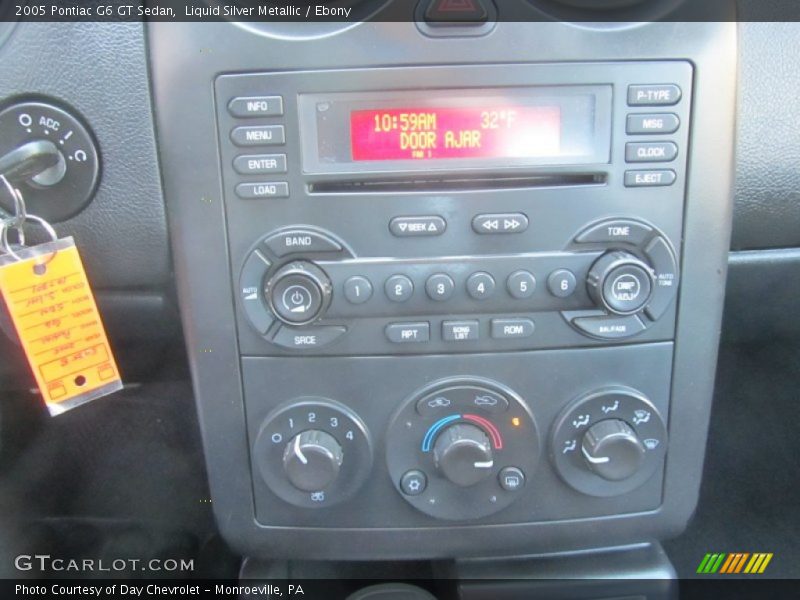 Liquid Silver Metallic / Ebony 2005 Pontiac G6 GT Sedan