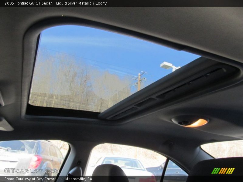 Liquid Silver Metallic / Ebony 2005 Pontiac G6 GT Sedan