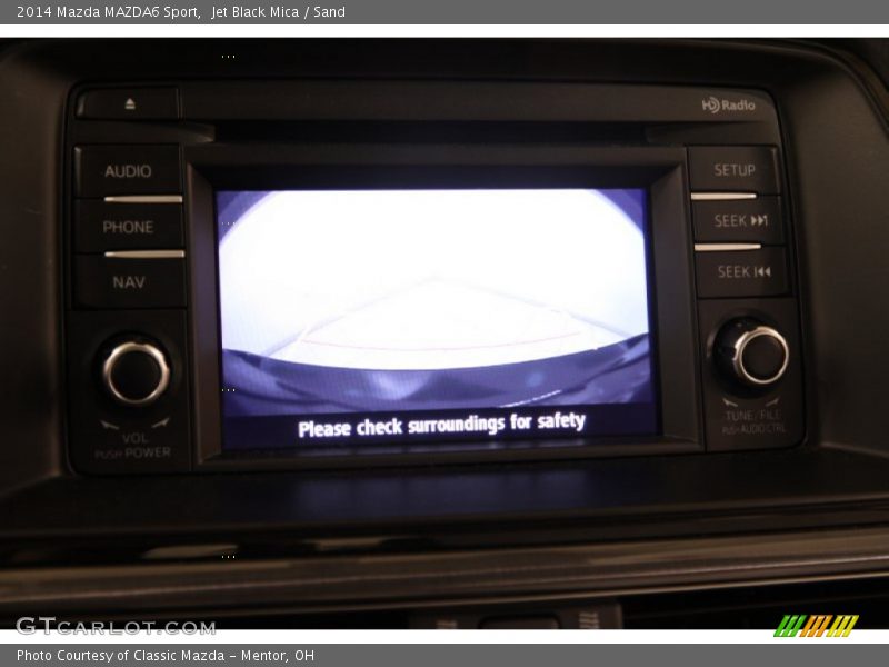 Jet Black Mica / Sand 2014 Mazda MAZDA6 Sport