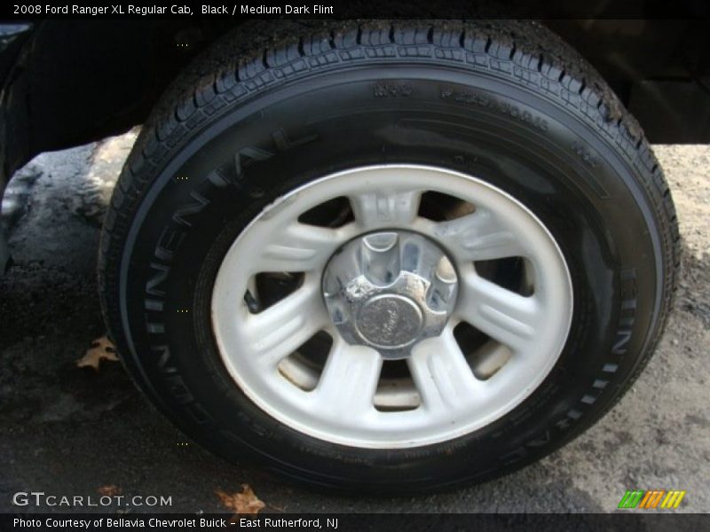 Black / Medium Dark Flint 2008 Ford Ranger XL Regular Cab
