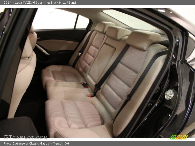 Jet Black Mica / Sand 2014 Mazda MAZDA6 Sport