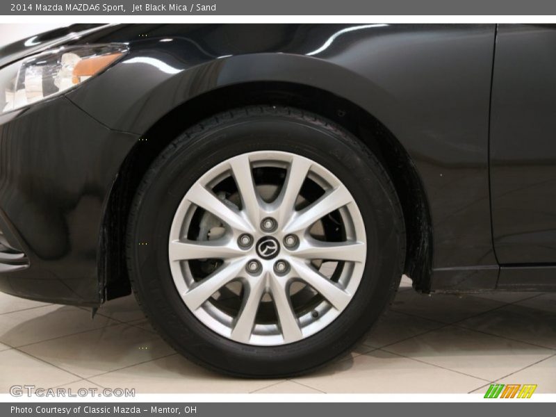 Jet Black Mica / Sand 2014 Mazda MAZDA6 Sport