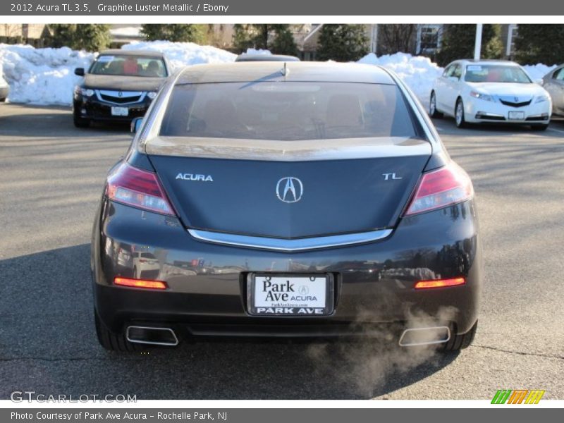 Graphite Luster Metallic / Ebony 2012 Acura TL 3.5