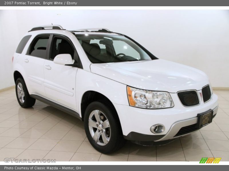 Bright White / Ebony 2007 Pontiac Torrent