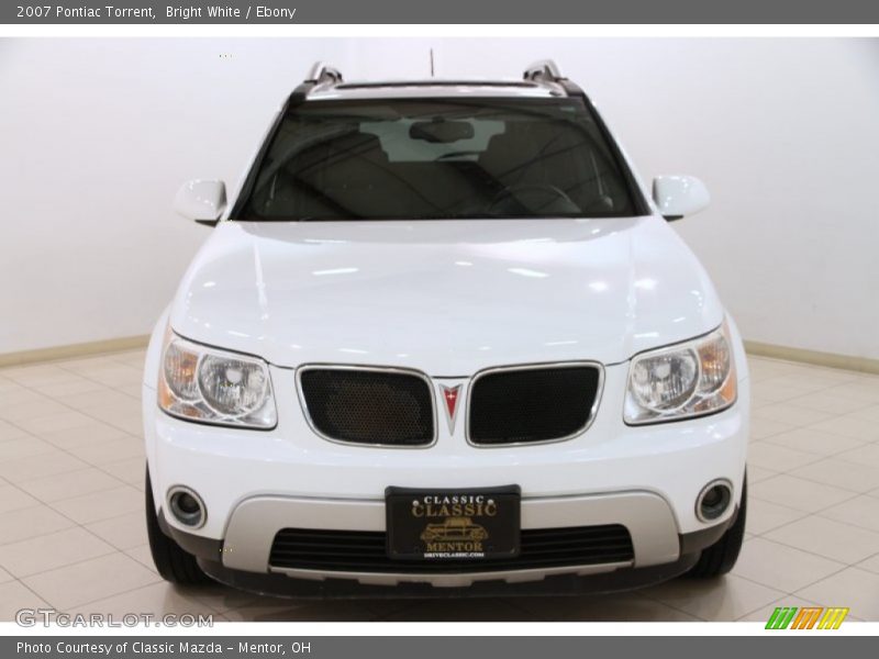 Bright White / Ebony 2007 Pontiac Torrent