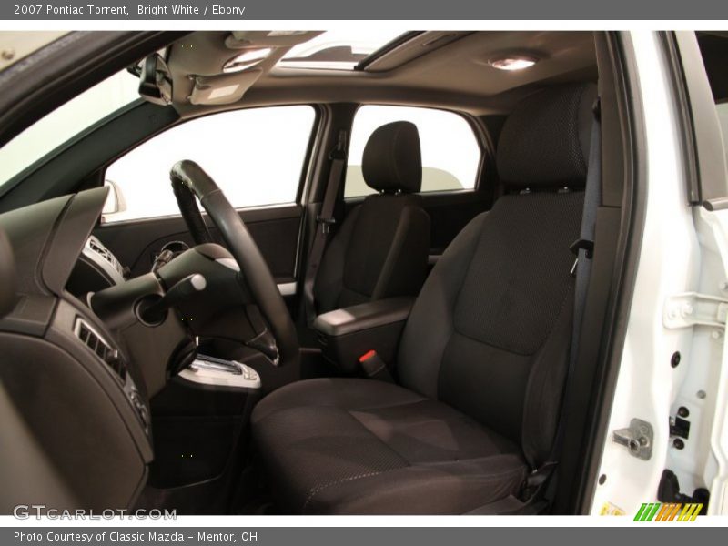 Bright White / Ebony 2007 Pontiac Torrent