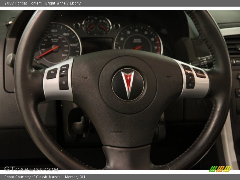 Bright White / Ebony 2007 Pontiac Torrent