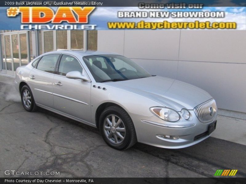 Quicksilver Metallic / Ebony 2009 Buick LaCrosse CXL