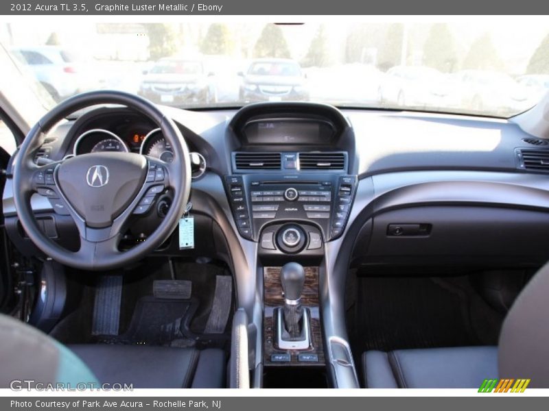 Graphite Luster Metallic / Ebony 2012 Acura TL 3.5