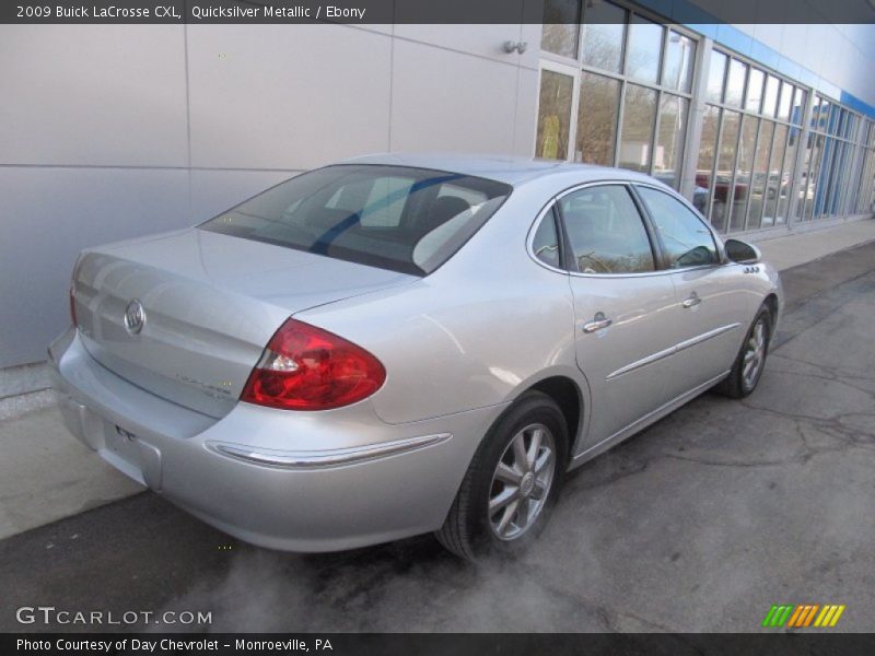 Quicksilver Metallic / Ebony 2009 Buick LaCrosse CXL