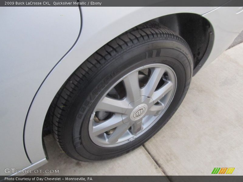 Quicksilver Metallic / Ebony 2009 Buick LaCrosse CXL