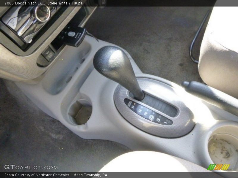 Stone White / Taupe 2005 Dodge Neon SXT