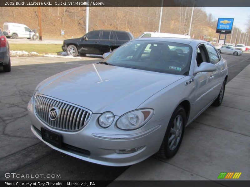 Quicksilver Metallic / Ebony 2009 Buick LaCrosse CXL