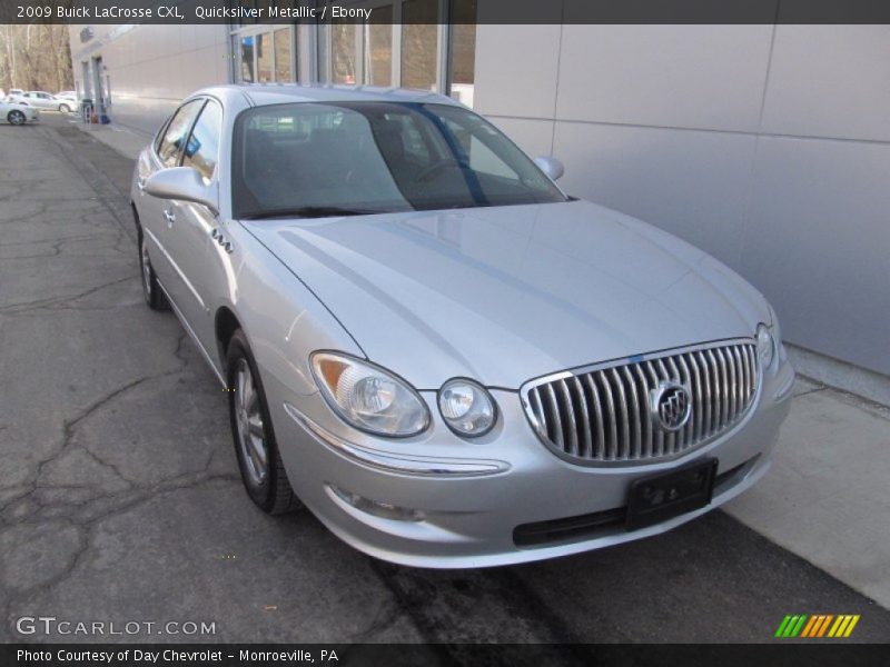 Quicksilver Metallic / Ebony 2009 Buick LaCrosse CXL