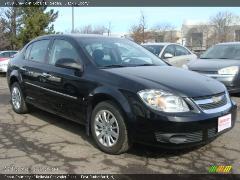 Black / Ebony 2009 Chevrolet Cobalt LT Sedan