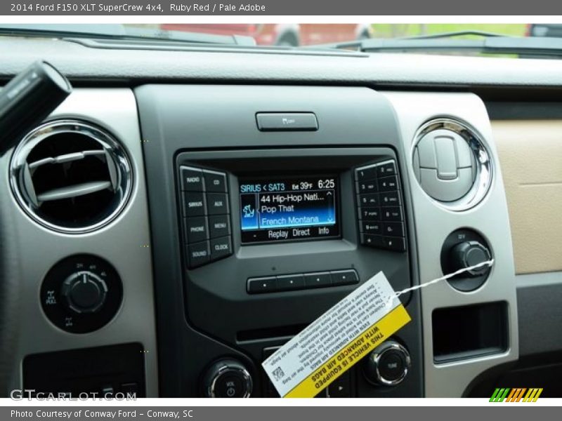 Ruby Red / Pale Adobe 2014 Ford F150 XLT SuperCrew 4x4