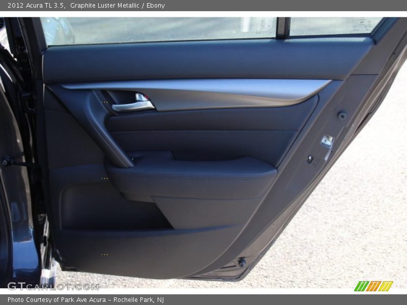 Graphite Luster Metallic / Ebony 2012 Acura TL 3.5