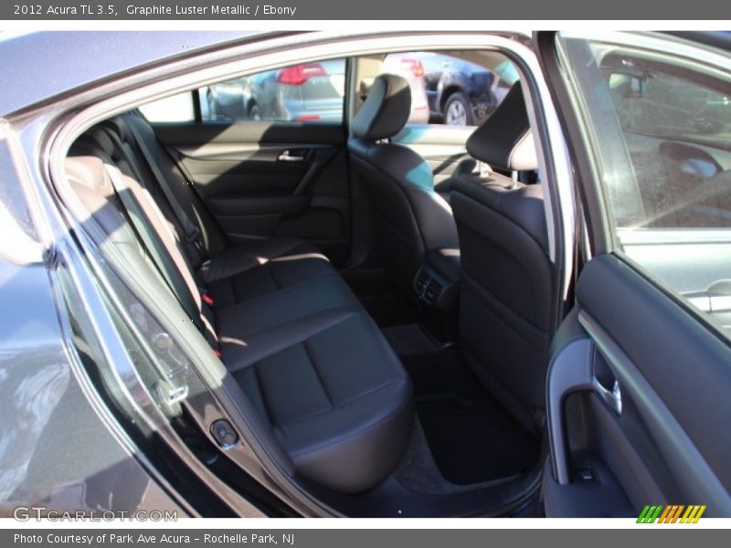 Graphite Luster Metallic / Ebony 2012 Acura TL 3.5