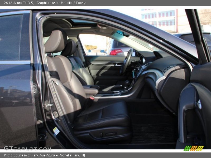 Graphite Luster Metallic / Ebony 2012 Acura TL 3.5