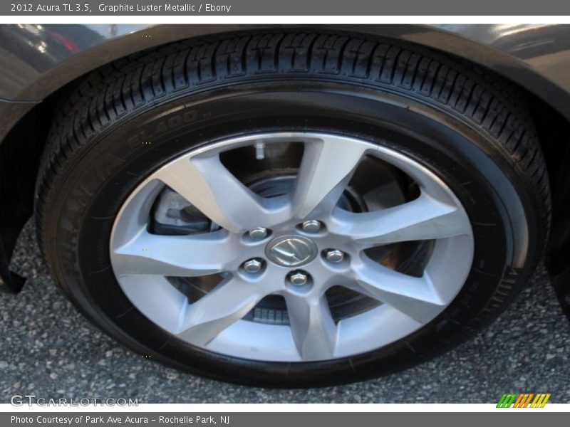 Graphite Luster Metallic / Ebony 2012 Acura TL 3.5