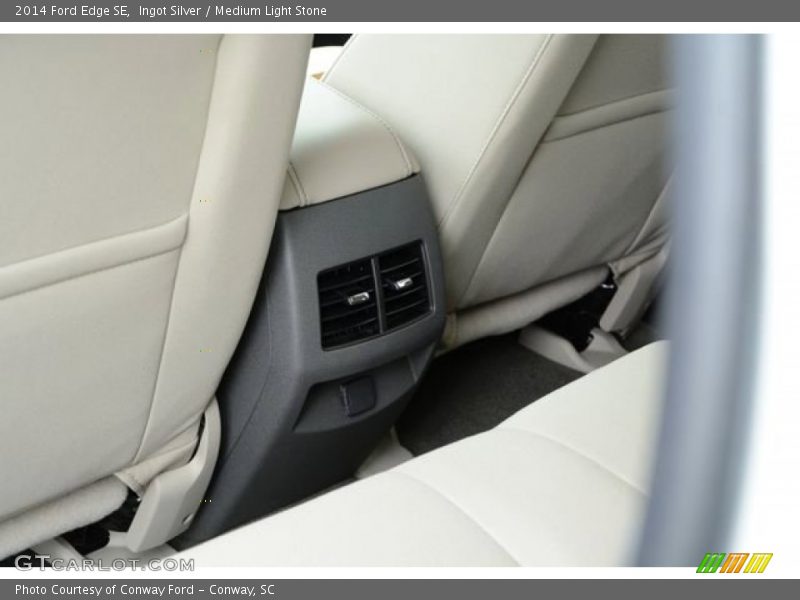 Ingot Silver / Medium Light Stone 2014 Ford Edge SE