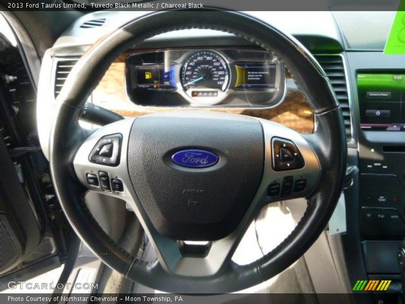 Tuxedo Black Metallic / Charcoal Black 2013 Ford Taurus Limited