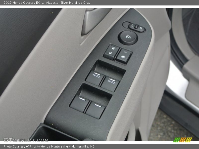 Alabaster Silver Metallic / Gray 2012 Honda Odyssey EX-L
