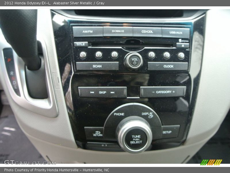 Alabaster Silver Metallic / Gray 2012 Honda Odyssey EX-L