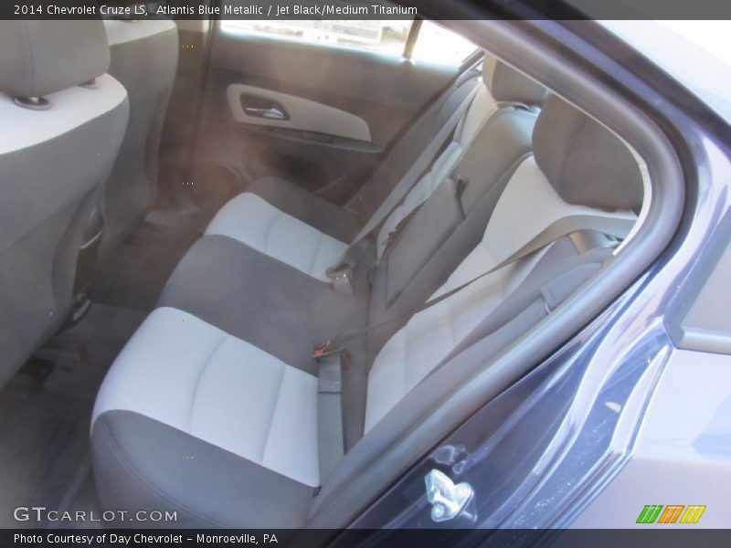 Atlantis Blue Metallic / Jet Black/Medium Titanium 2014 Chevrolet Cruze LS