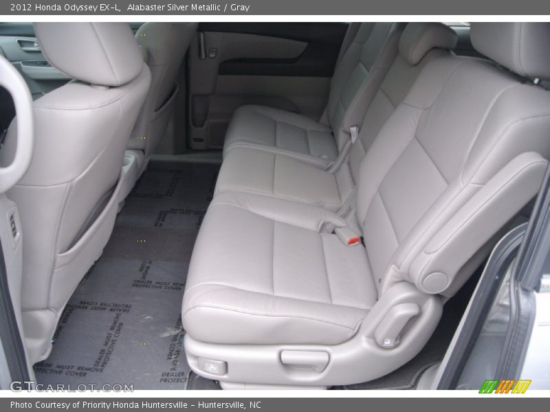 Alabaster Silver Metallic / Gray 2012 Honda Odyssey EX-L